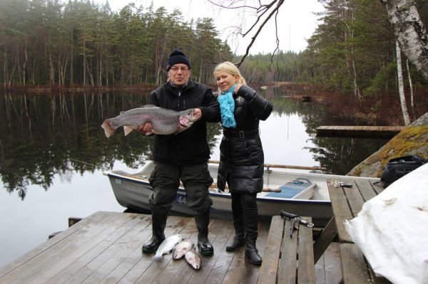 Rekord fisken på 8,2 kg fångad av en gäst från Ukraina
