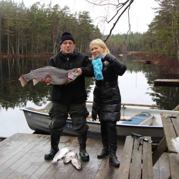 Rekord fisken på 8,2 kg fångad av en gäst från Ukraina
