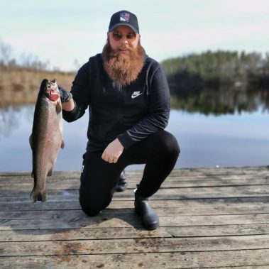 Underbar fiske på Brokamåla Gård