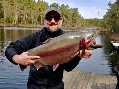 Underbar fiske på Brokamåla