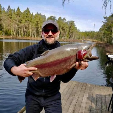 Underbar fiske på Brokamåla